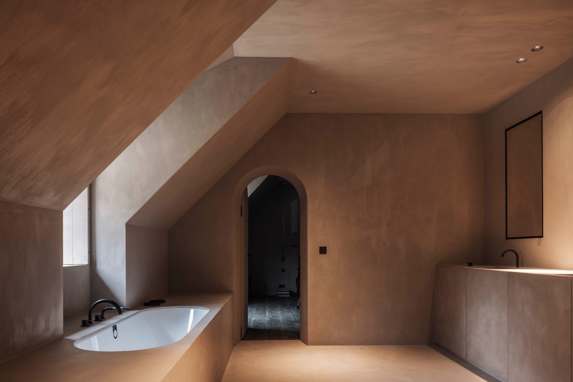 Bathroom terracotta